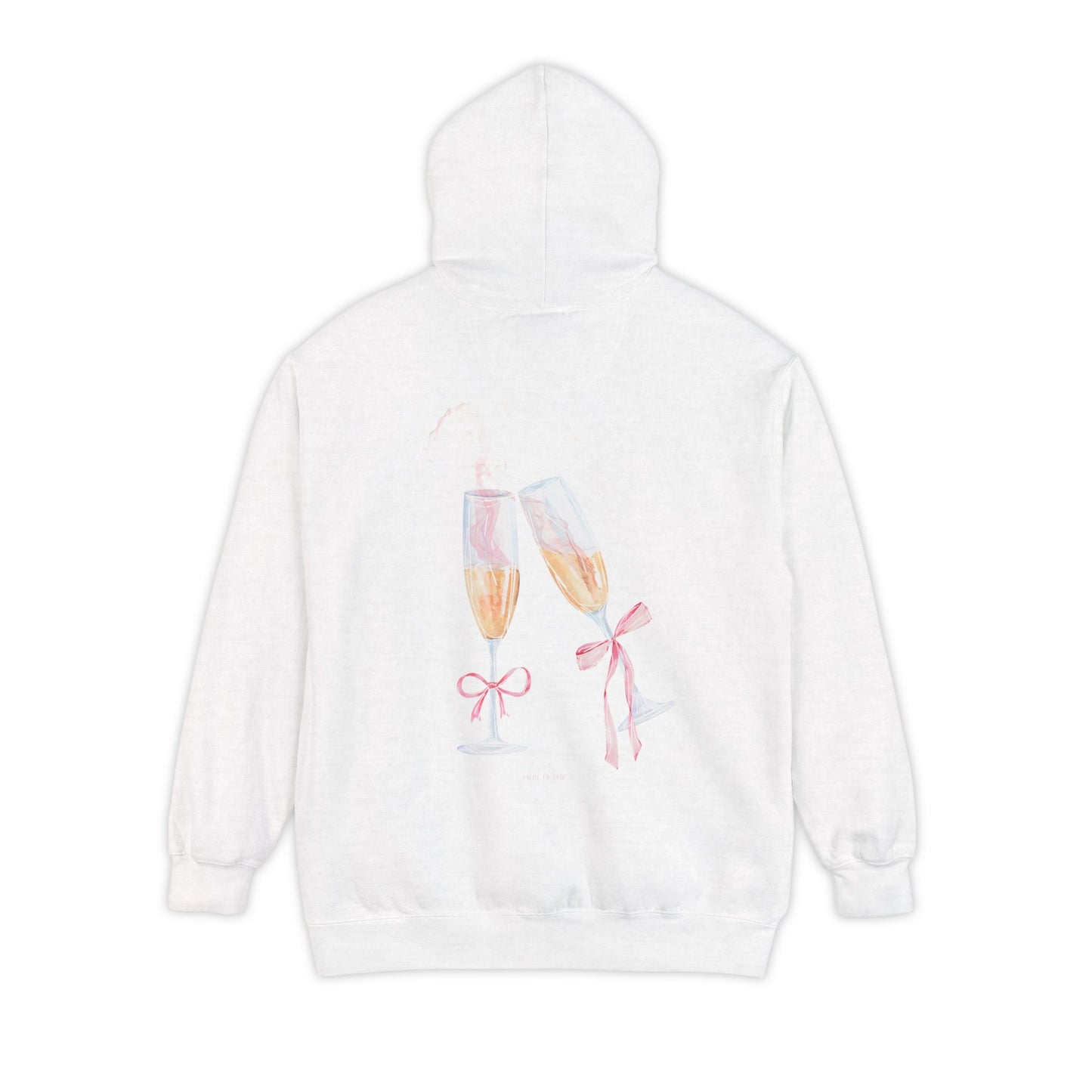 Twin Flame Champagne Hoodie