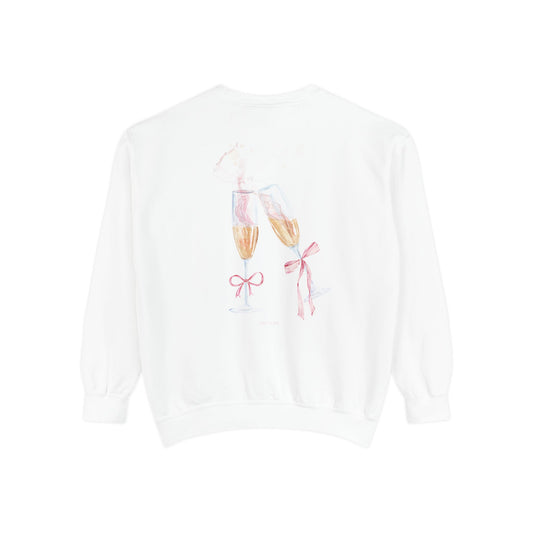 Twin Flame Champagne Sweatshirt